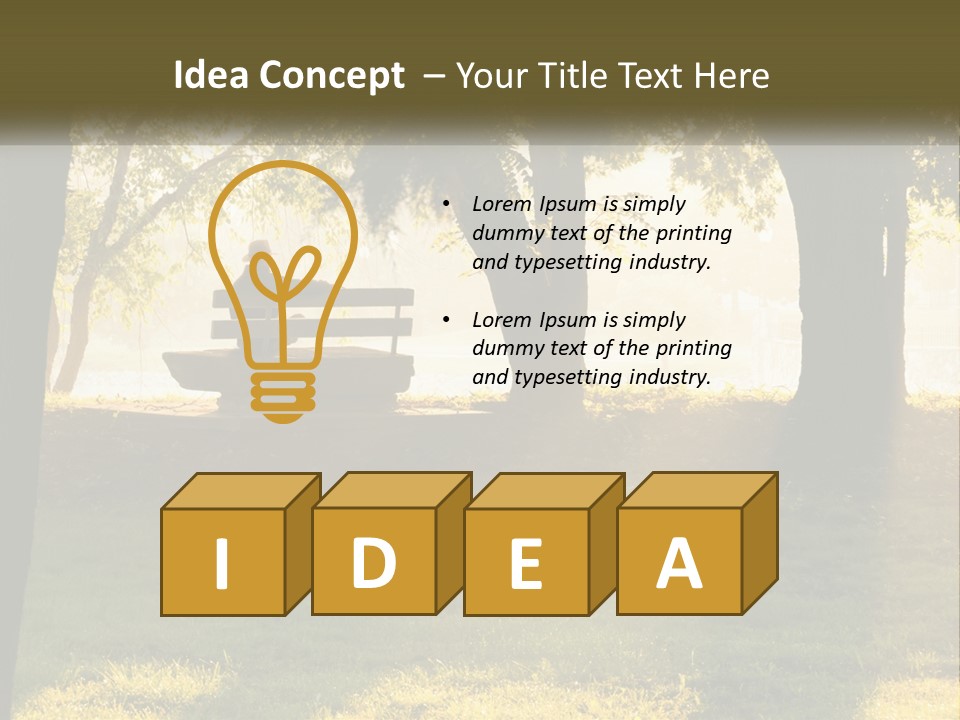 Conditioner Cool Ventilation PowerPoint Template