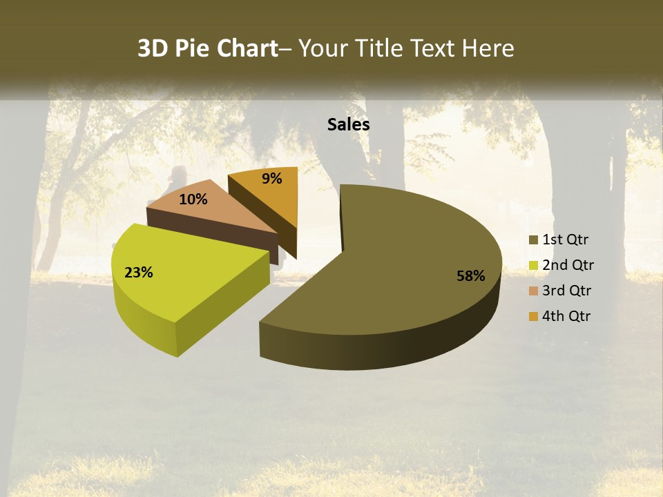 Conditioner Cool Ventilation PowerPoint Template