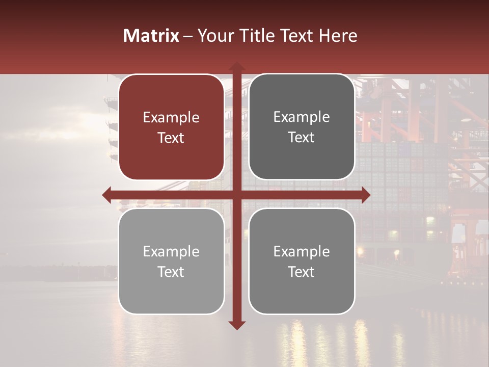 White Heat Electricity PowerPoint Template