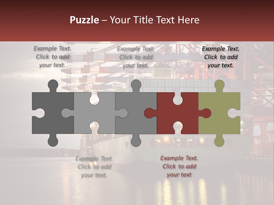 White Heat Electricity PowerPoint Template