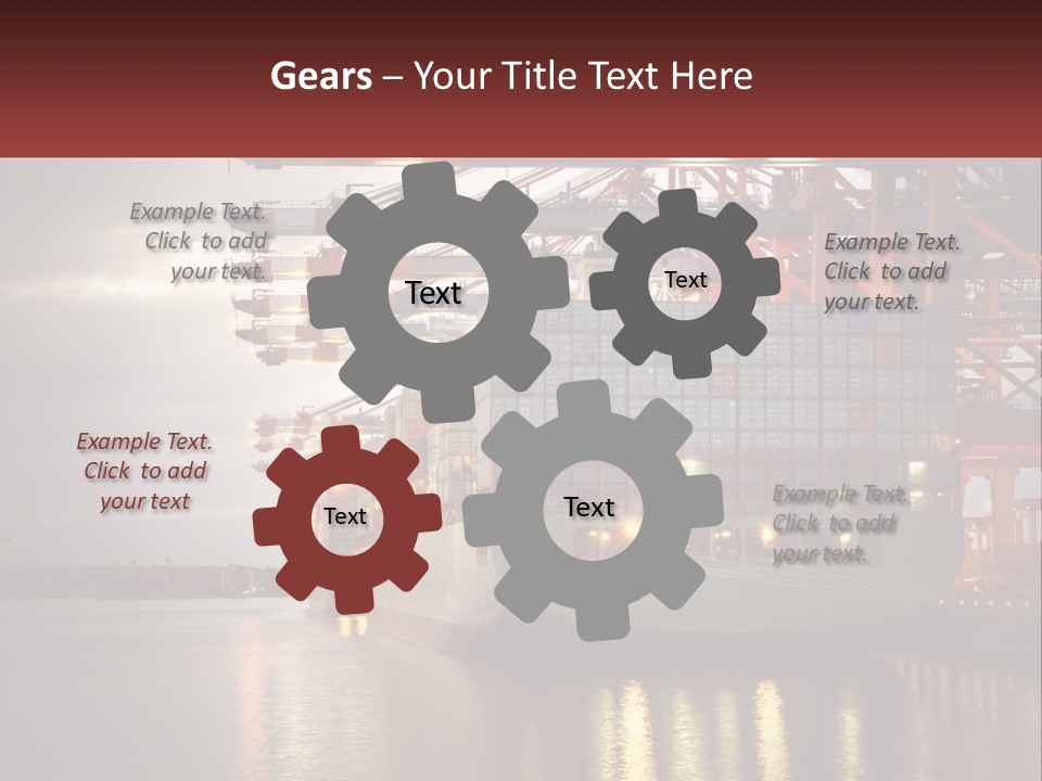 White Heat Electricity PowerPoint Template