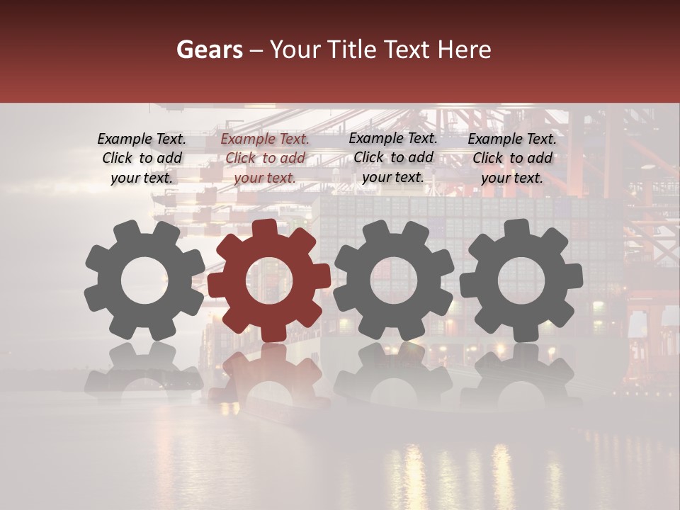 White Heat Electricity PowerPoint Template