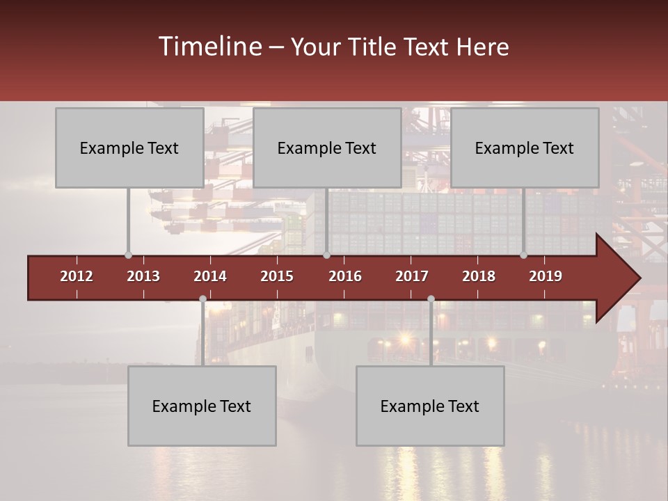 White Heat Electricity PowerPoint Template
