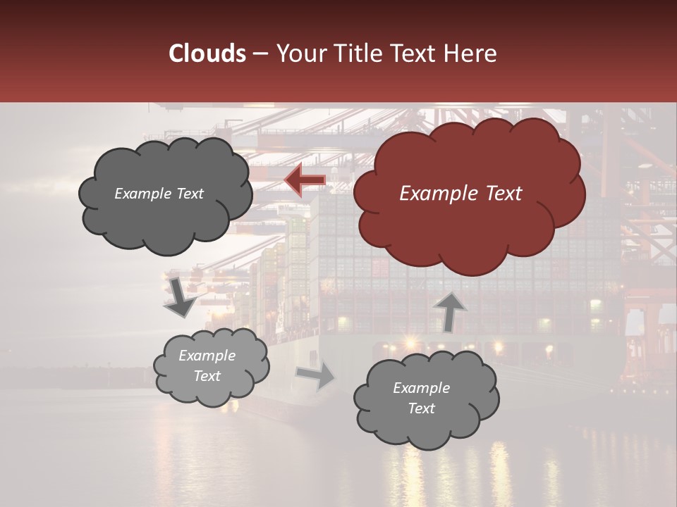 White Heat Electricity PowerPoint Template