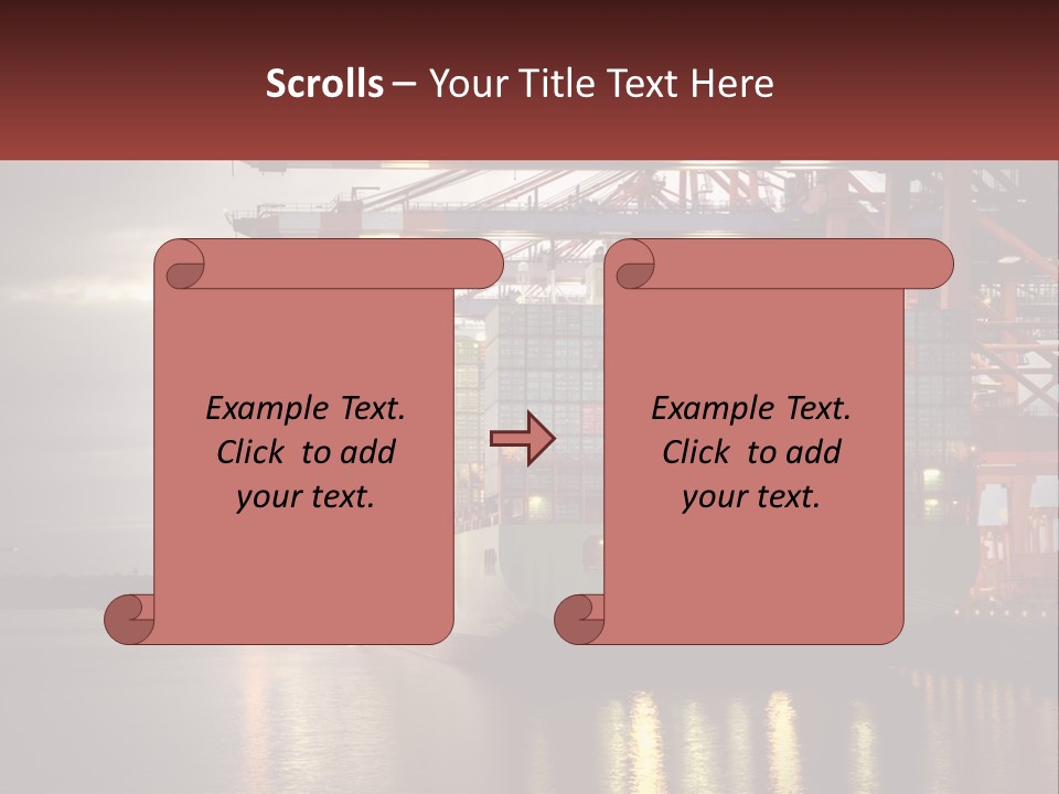 White Heat Electricity PowerPoint Template