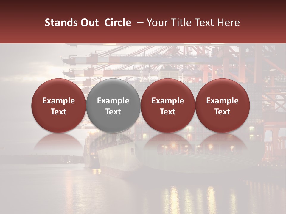 White Heat Electricity PowerPoint Template