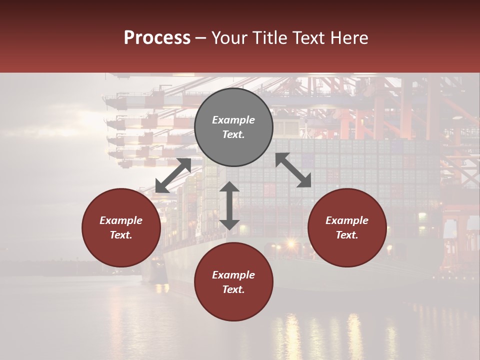 White Heat Electricity PowerPoint Template