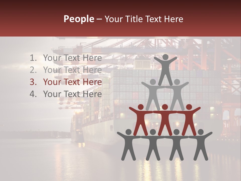 White Heat Electricity PowerPoint Template