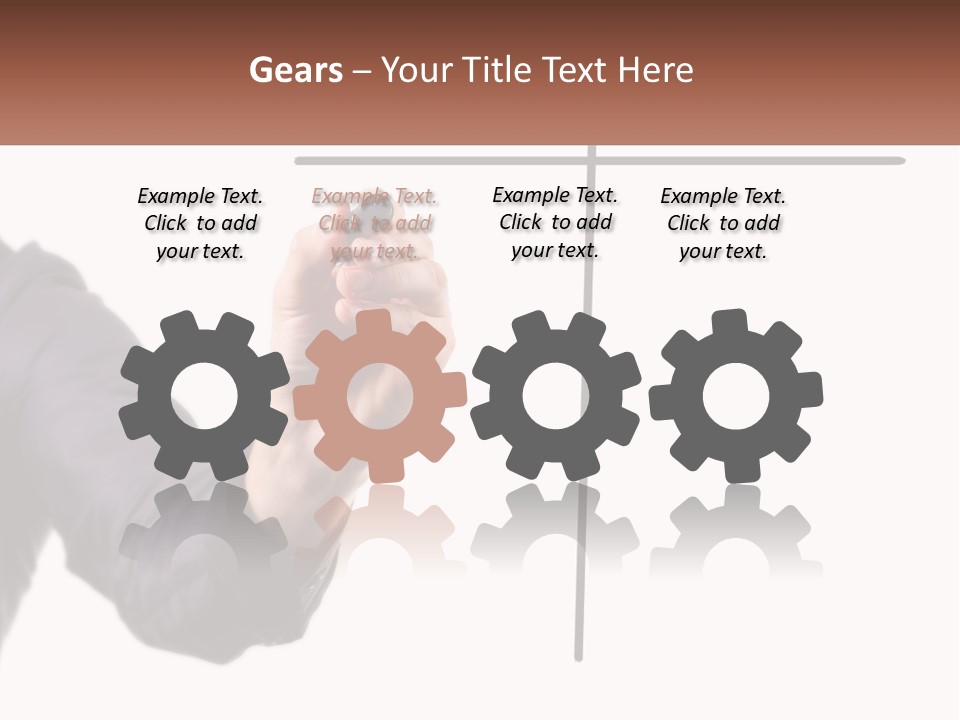 Switch System Supply PowerPoint Template