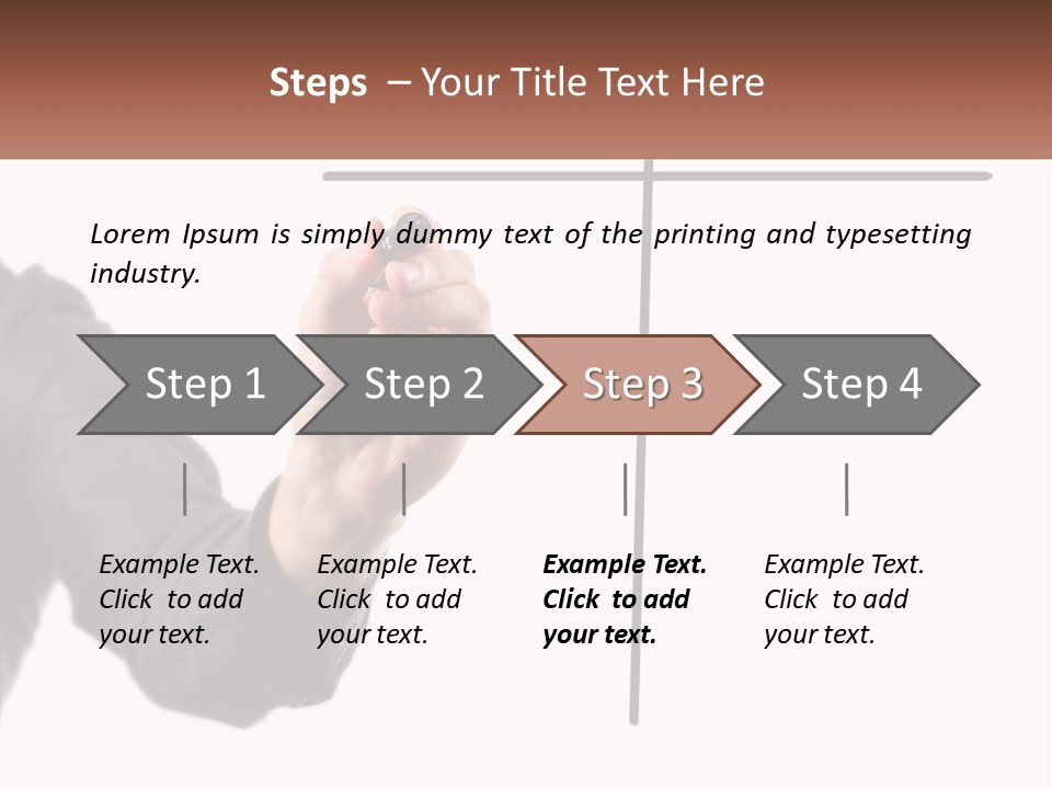 Switch System Supply PowerPoint Template