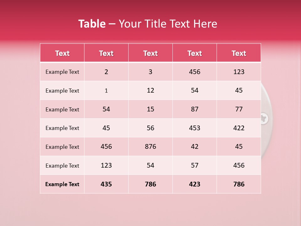 Heat Cold Part PowerPoint Template