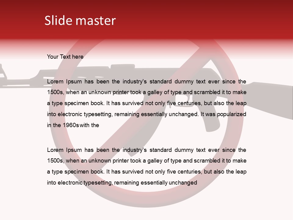 House Unit Home PowerPoint Template