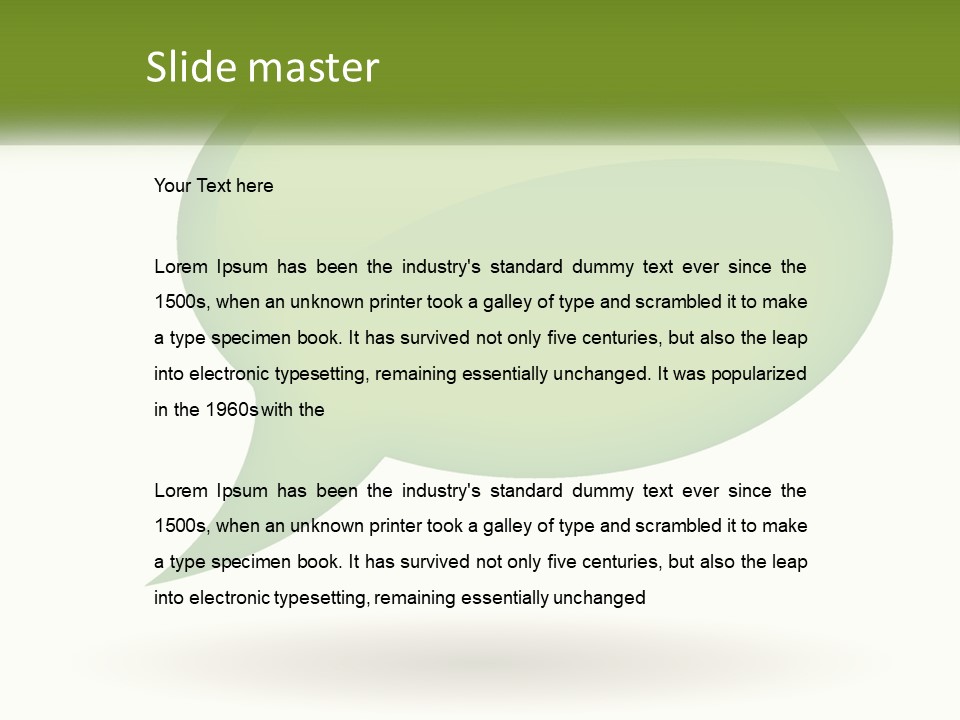 Technology System Conditioner PowerPoint Template