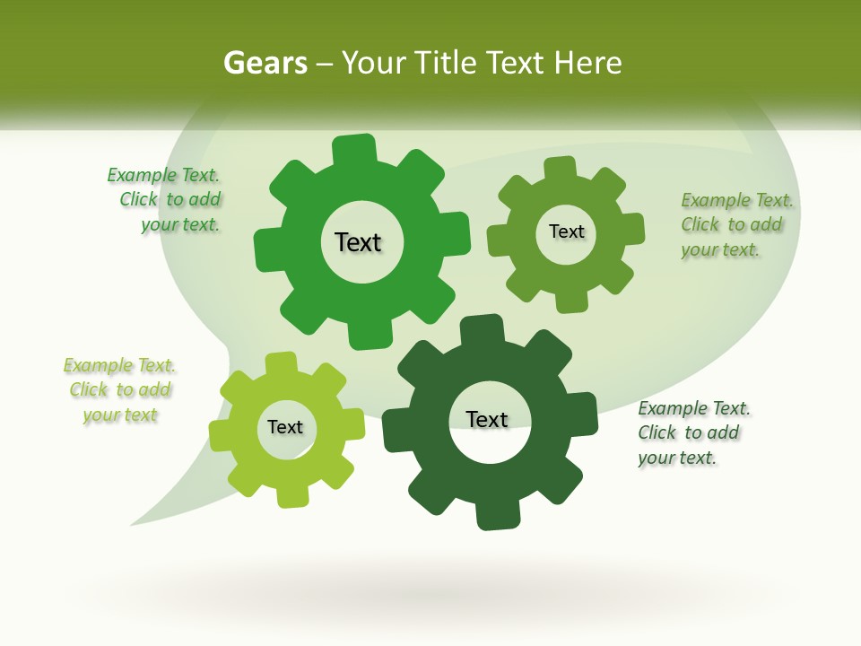 Technology System Conditioner PowerPoint Template