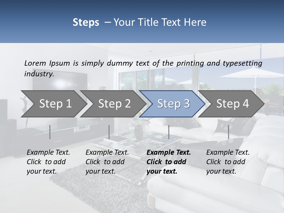 House System Condition PowerPoint Template