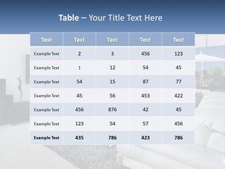 House System Condition PowerPoint Template