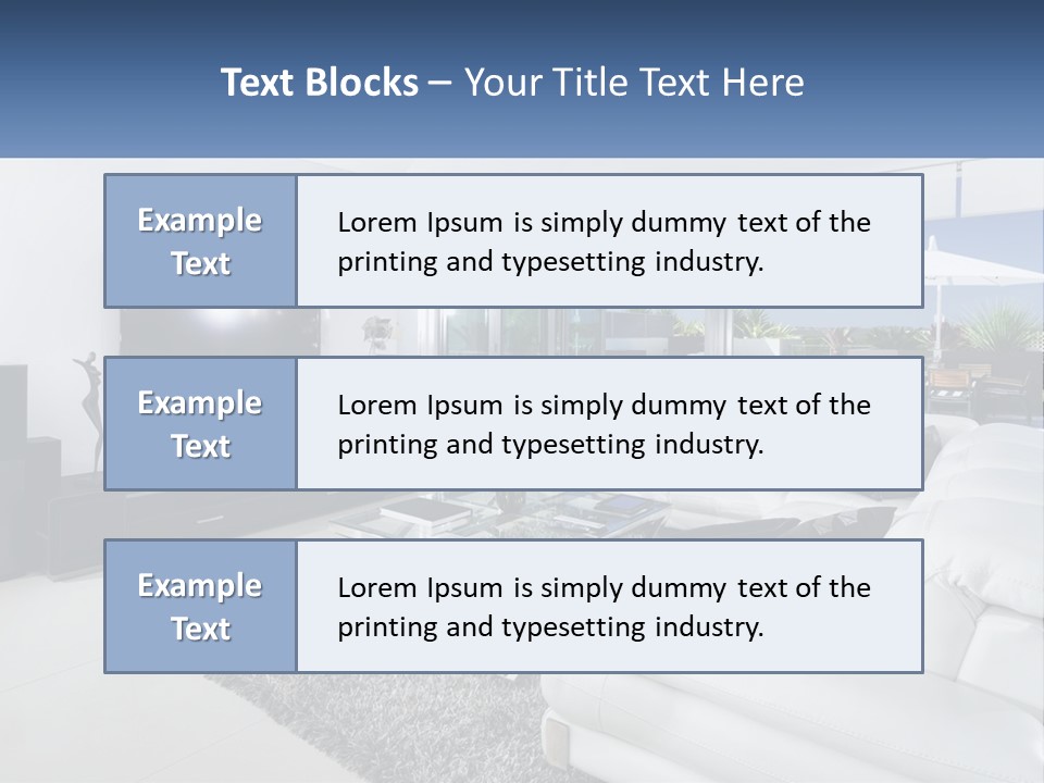 House System Condition PowerPoint Template