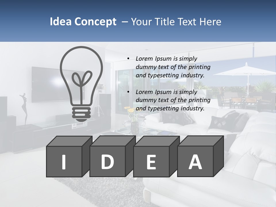House System Condition PowerPoint Template