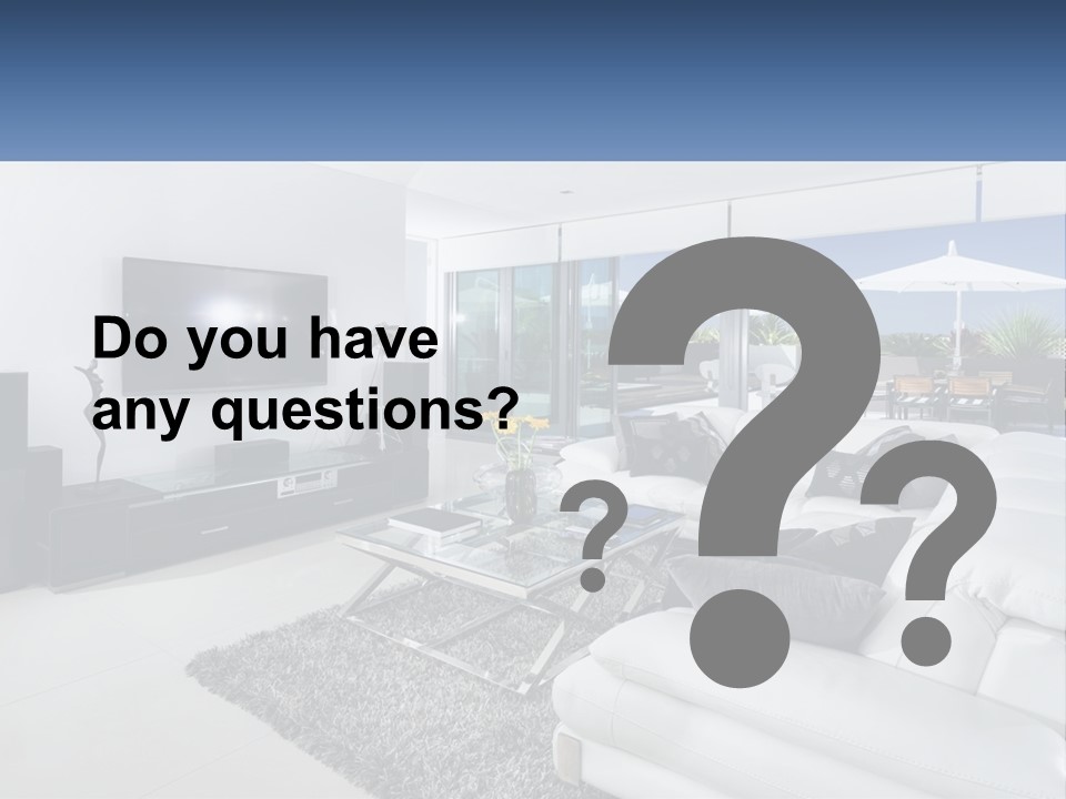 House System Condition PowerPoint Template