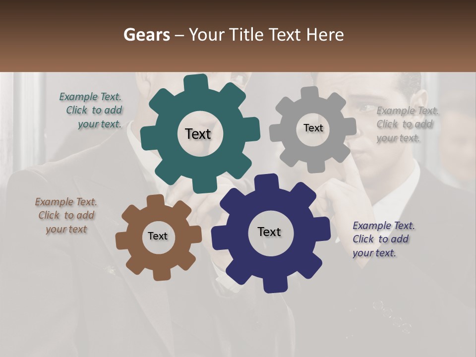 Energy Technology Part PowerPoint Template