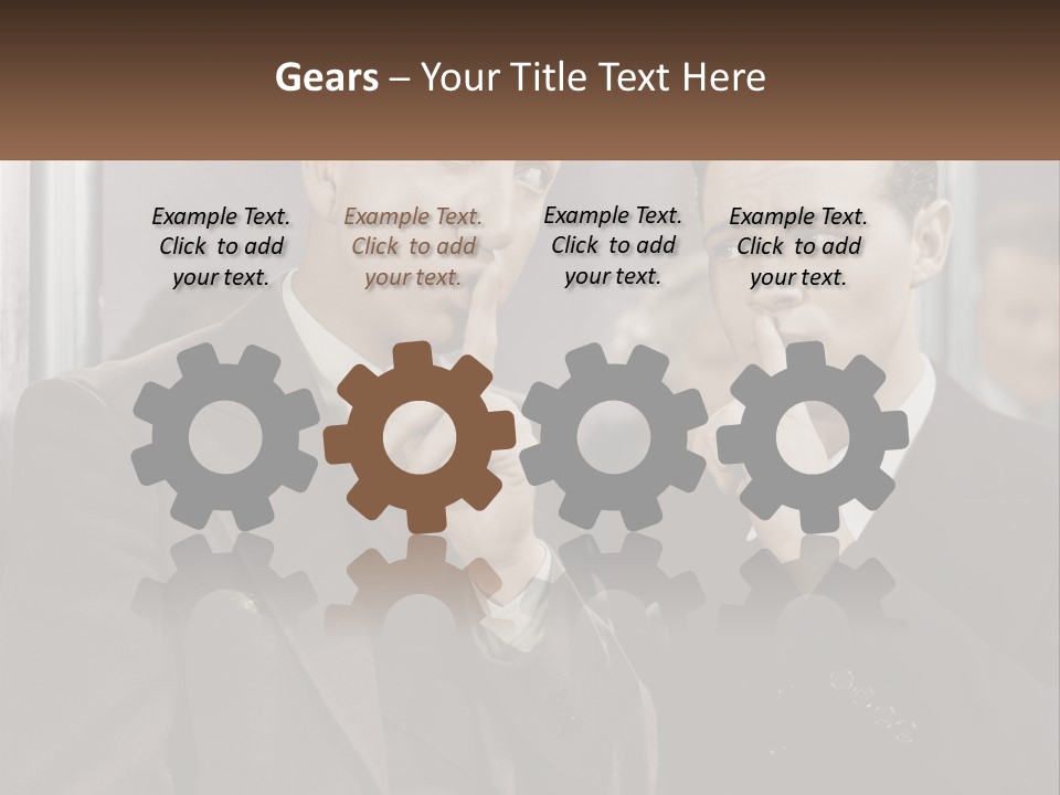 Energy Technology Part PowerPoint Template