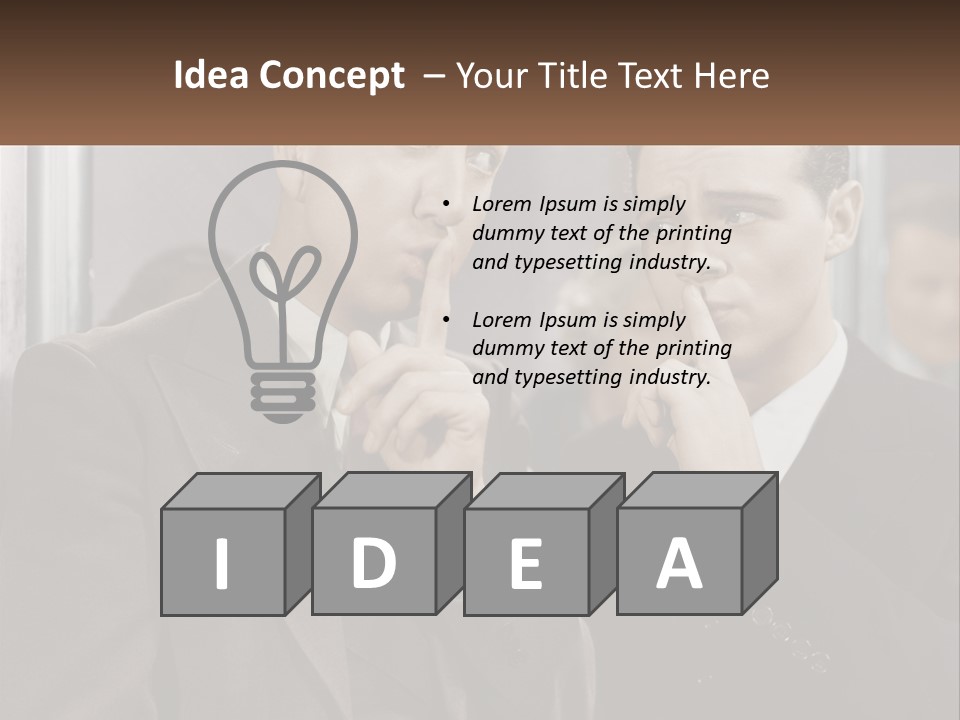 Energy Technology Part PowerPoint Template