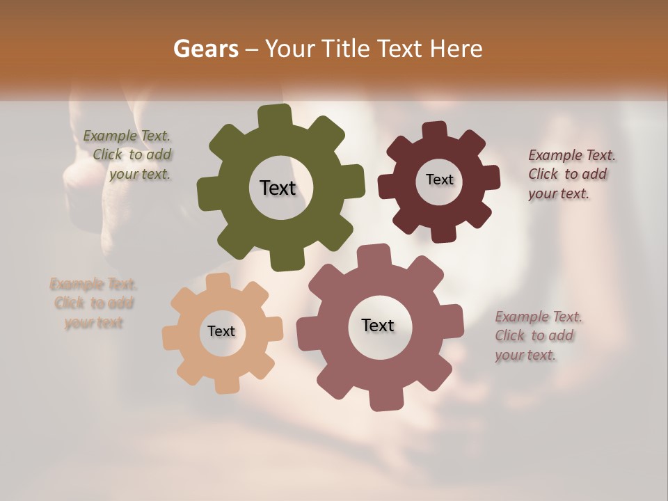 Condition White Energy PowerPoint Template