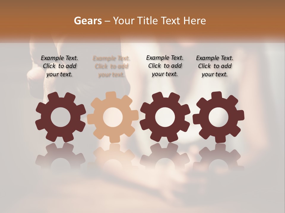 Condition White Energy PowerPoint Template