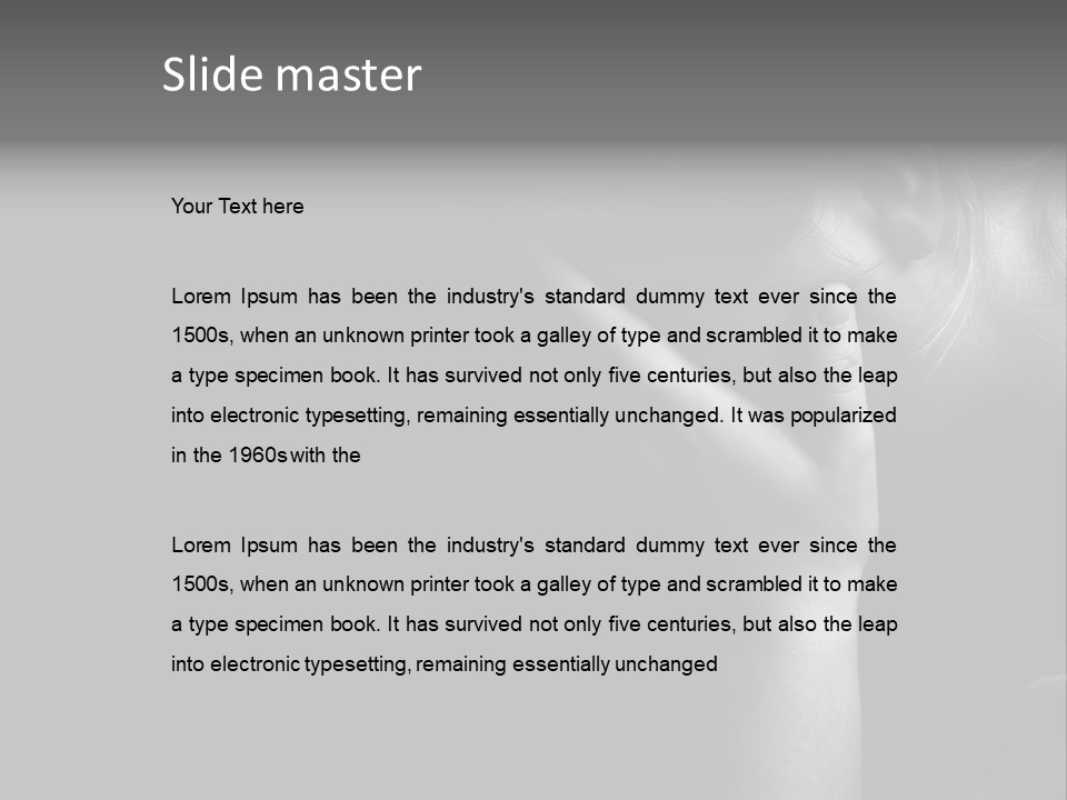 Conditioner Power Unit PowerPoint Template