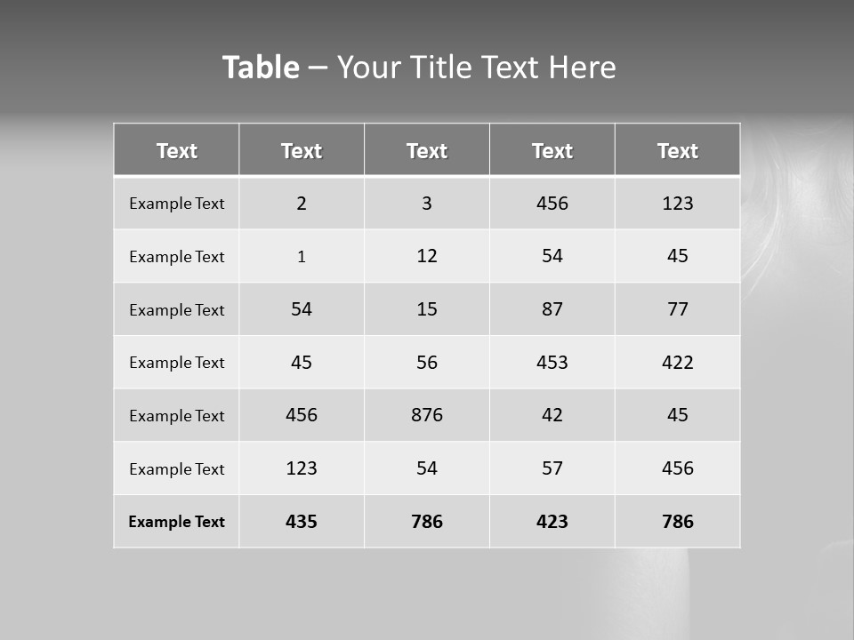 Conditioner Power Unit PowerPoint Template