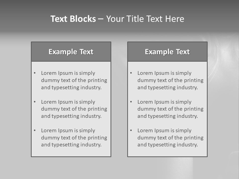 Conditioner Power Unit PowerPoint Template