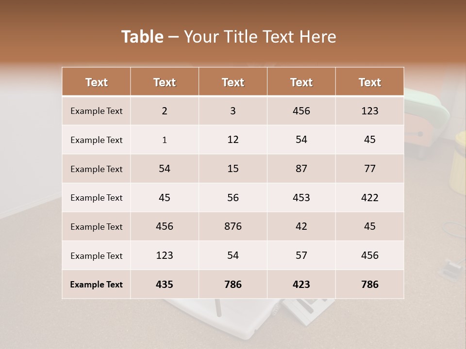 Equipment Air Climate PowerPoint Template