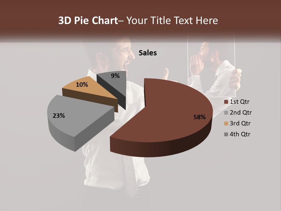 Conditioner Electric Power PowerPoint Template