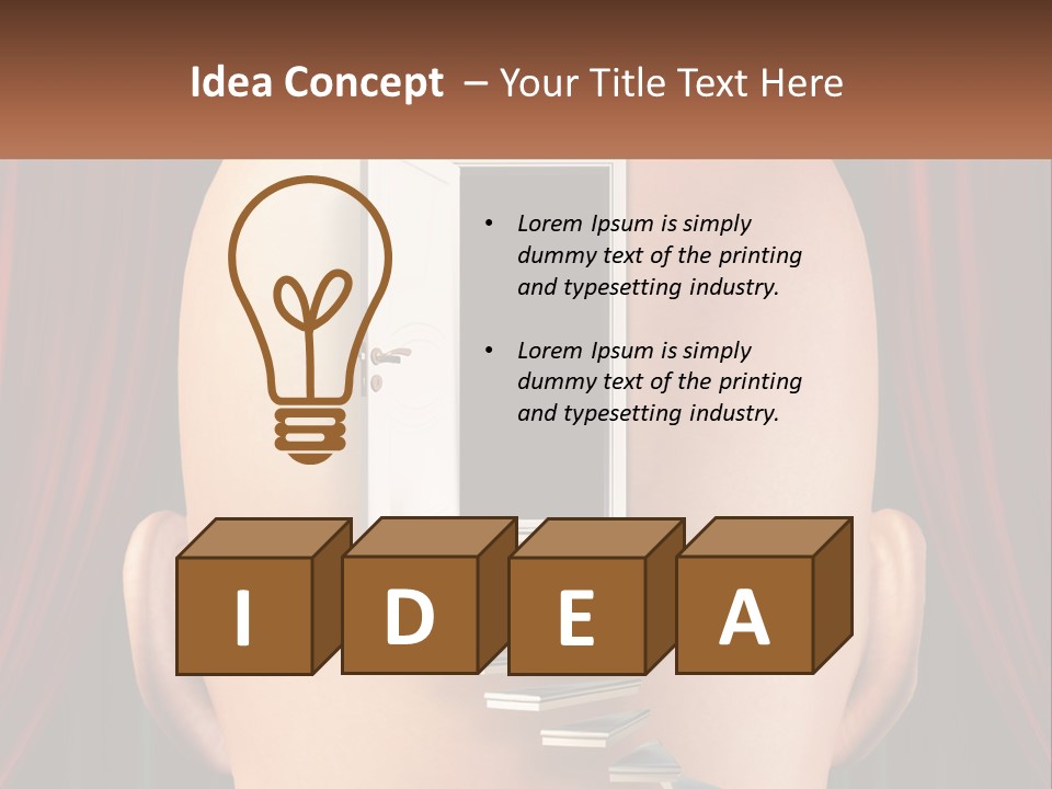 Cooling Remote Home PowerPoint Template