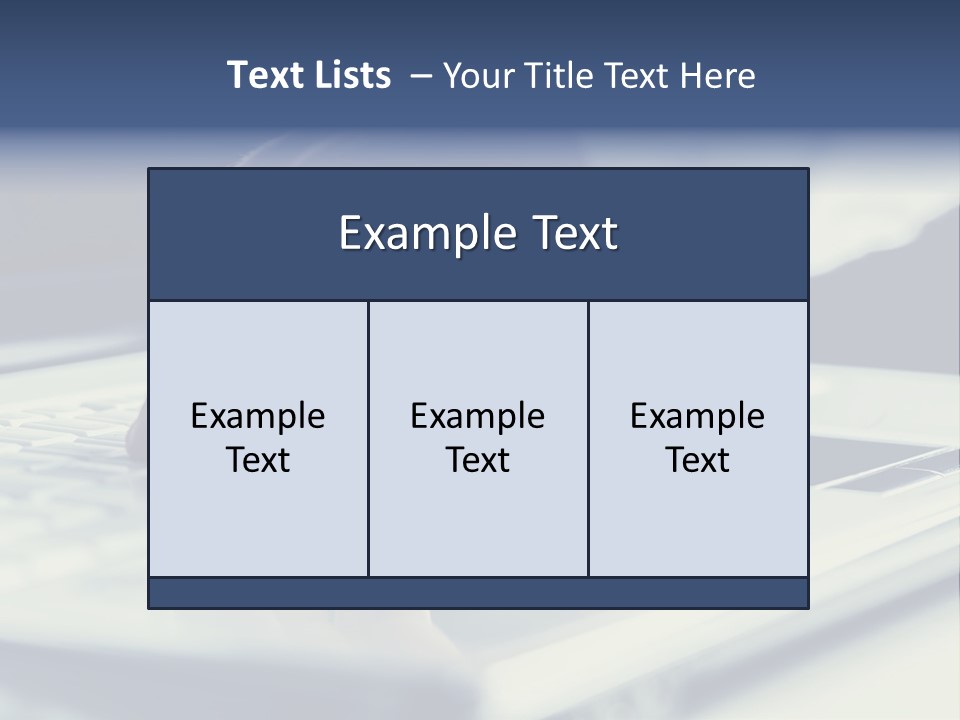 System Equipment Unit PowerPoint Template