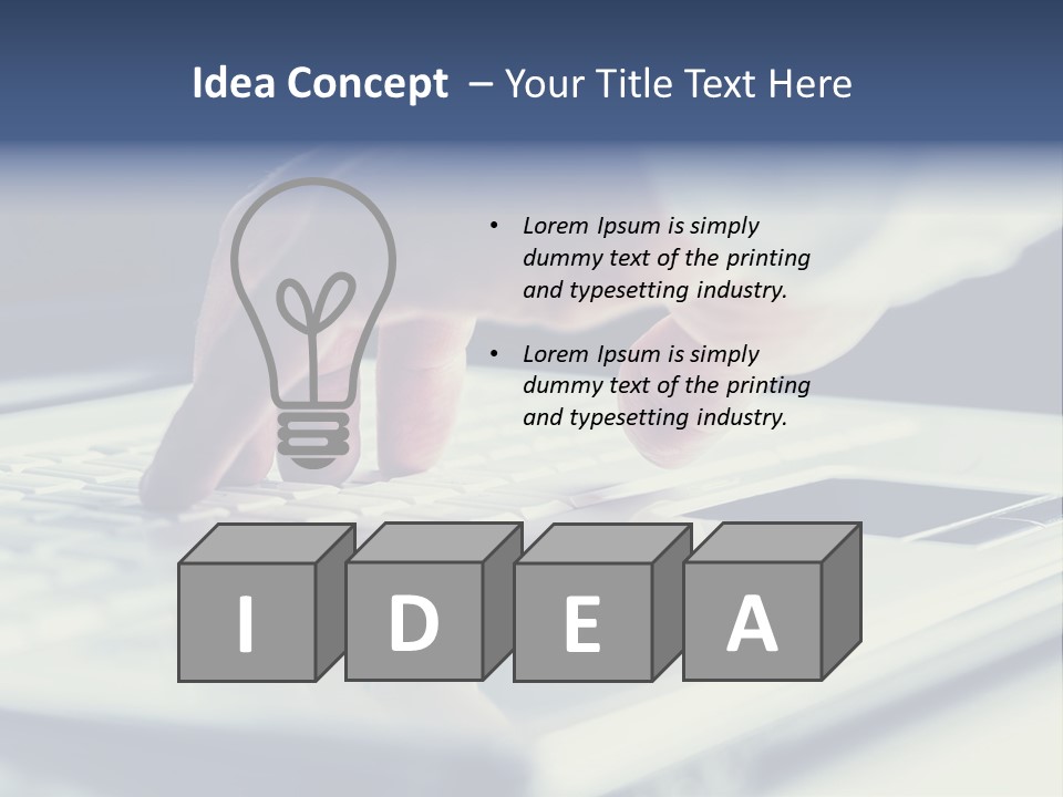 System Equipment Unit PowerPoint Template