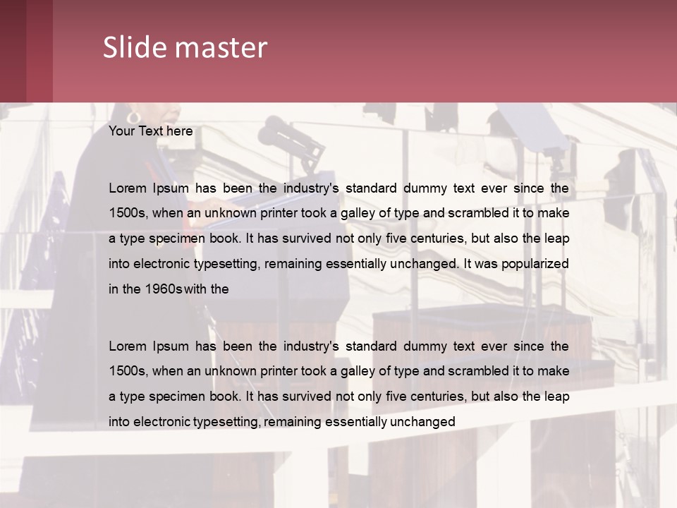 Electric Remote Supply PowerPoint Template