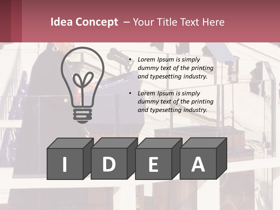 Electric Remote Supply PowerPoint Template