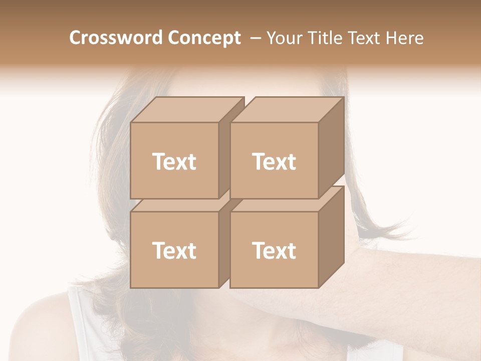 White Climate Conditioner PowerPoint Template