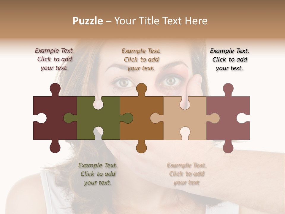 White Climate Conditioner PowerPoint Template