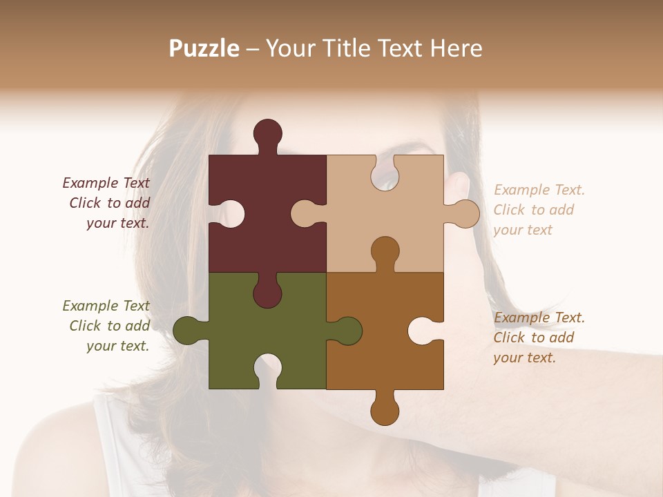 White Climate Conditioner PowerPoint Template