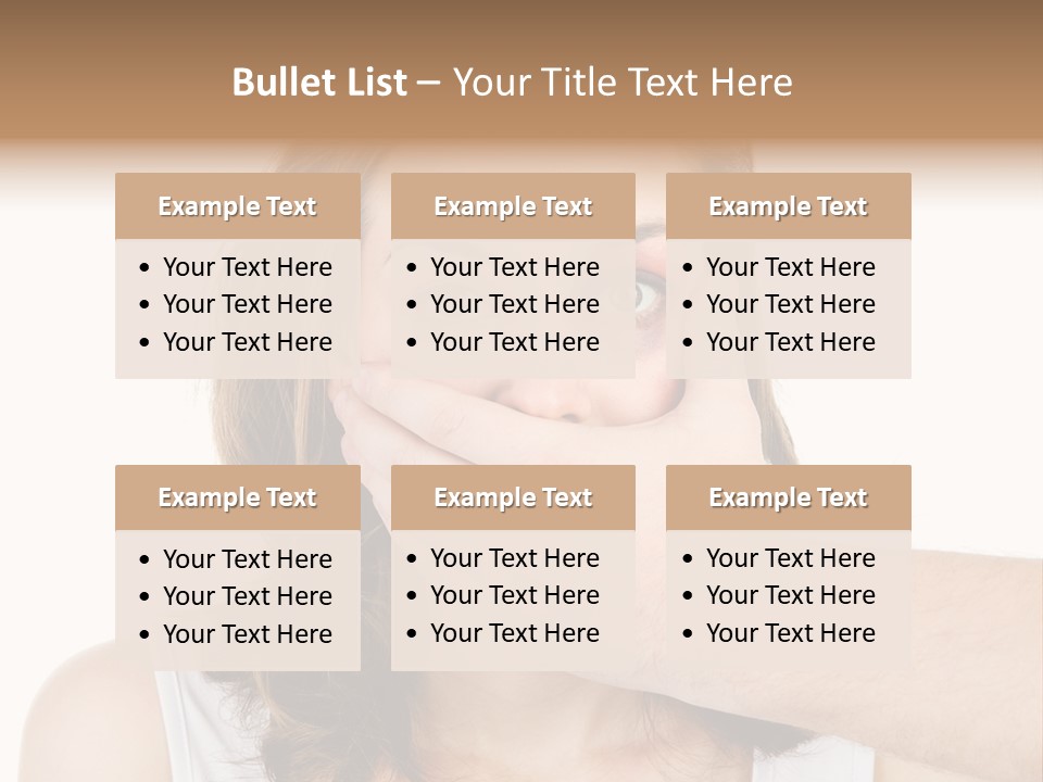 White Climate Conditioner PowerPoint Template