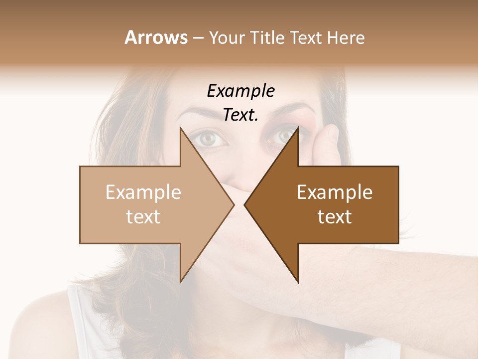 White Climate Conditioner PowerPoint Template