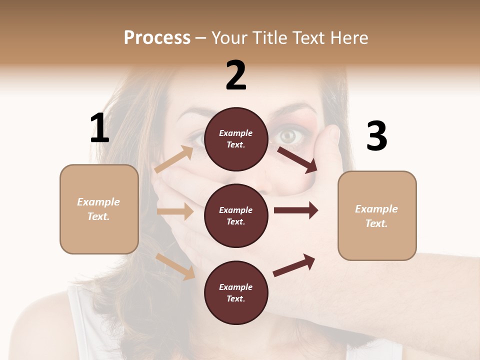 White Climate Conditioner PowerPoint Template