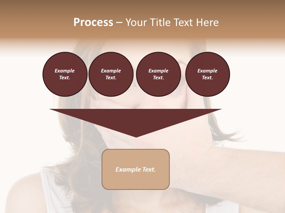 White Climate Conditioner PowerPoint Template