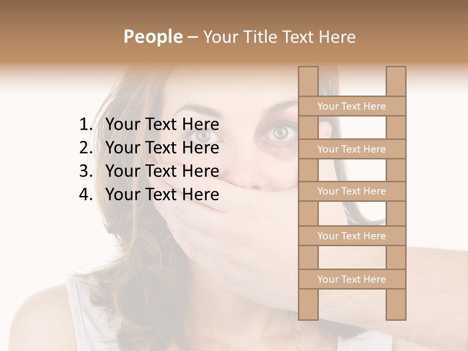 White Climate Conditioner PowerPoint Template