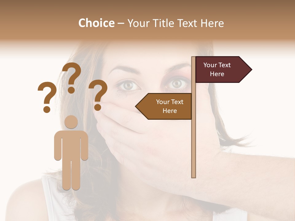 White Climate Conditioner PowerPoint Template