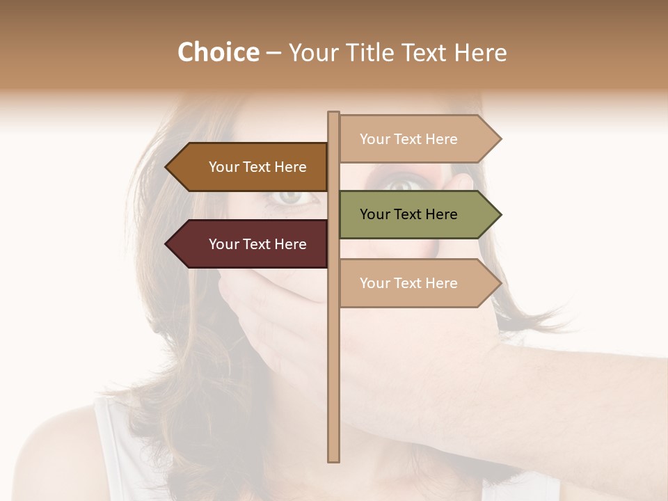 White Climate Conditioner PowerPoint Template