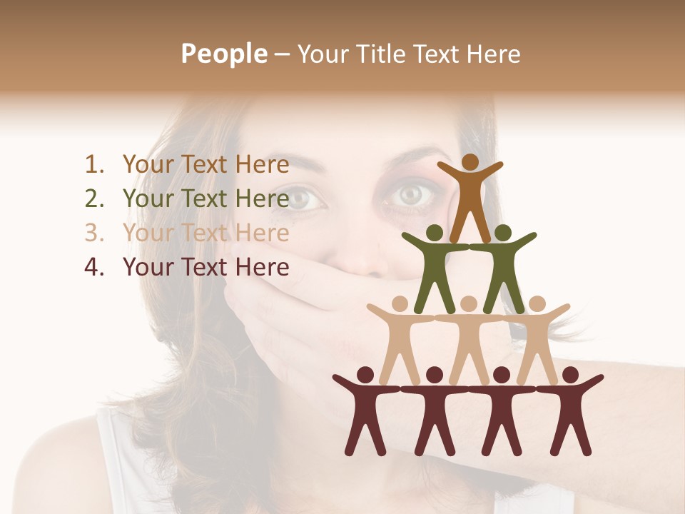 White Climate Conditioner PowerPoint Template