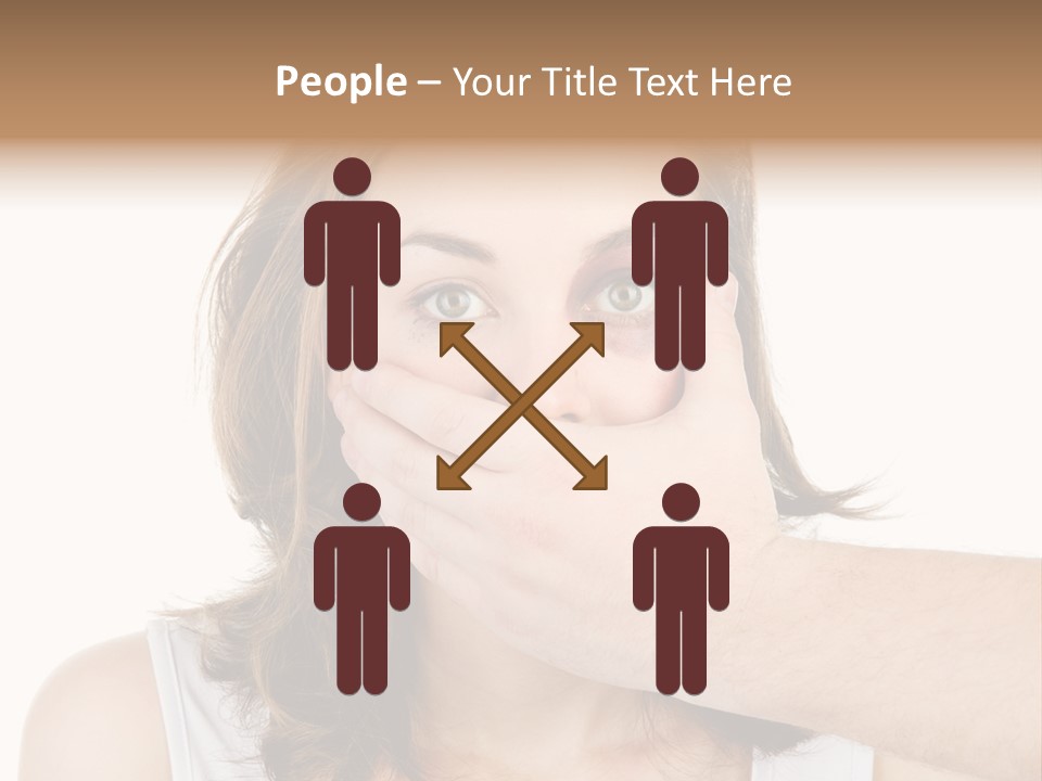 White Climate Conditioner PowerPoint Template